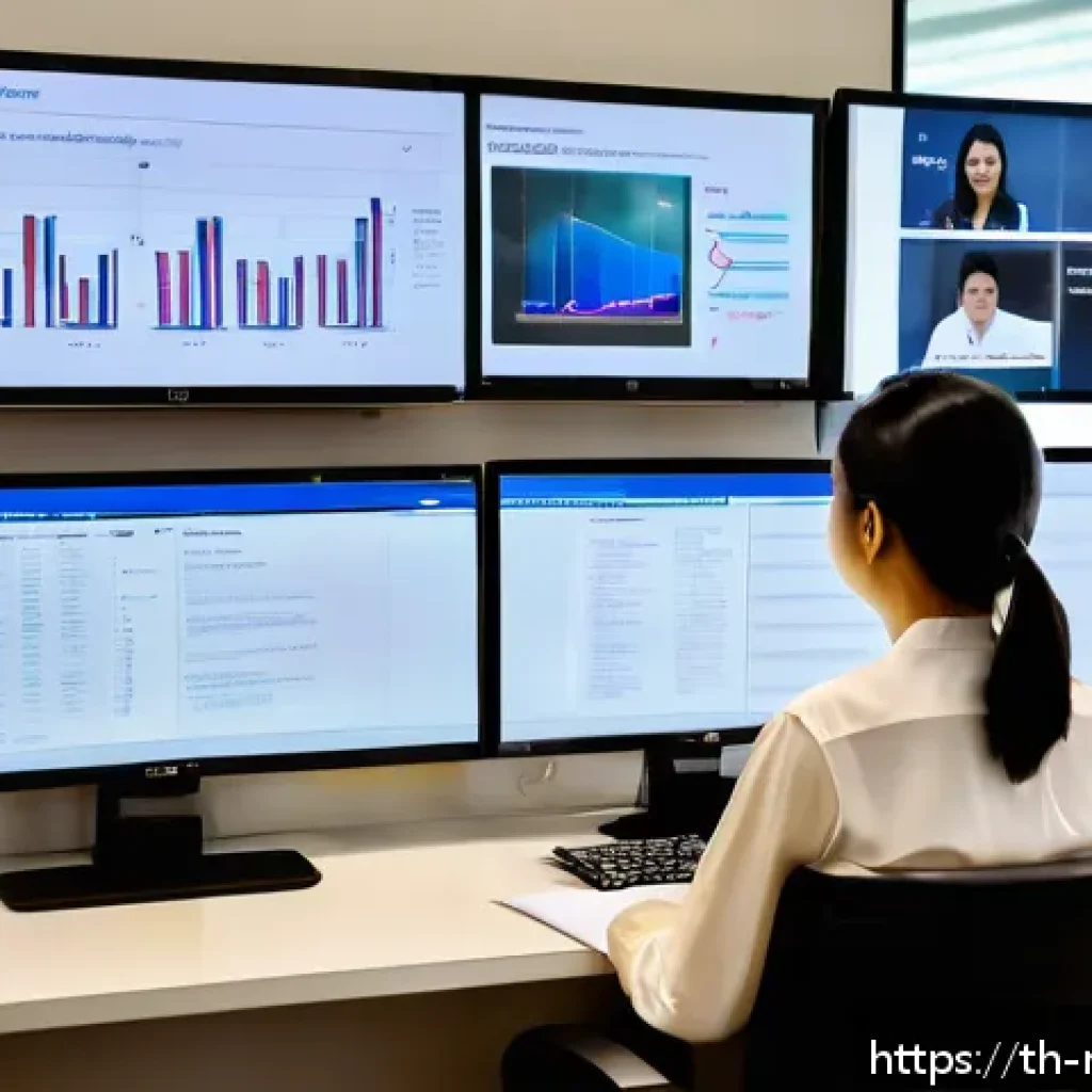 미디어 플래너가 알아야 할 법적 규제 - A professional media planner in a modern Bangkok office setting, analyzing digital marketing campaig...